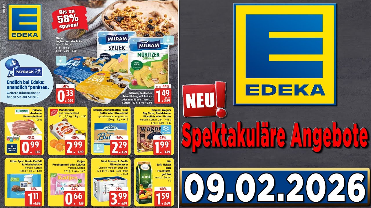 EDEKA Prospekt / Angebote und Aktionen / G&uuml;ltig von 09.02.2026