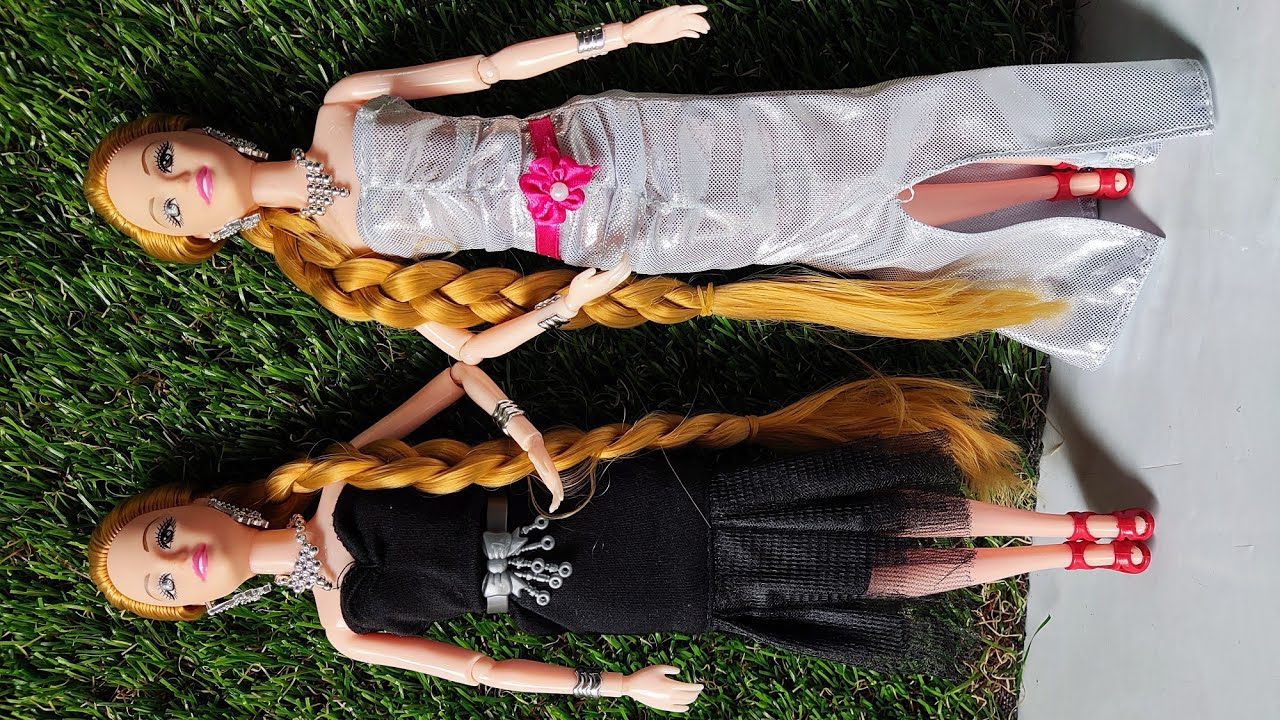 Long hair Barbie dolls unboxing @Miniature_wonders