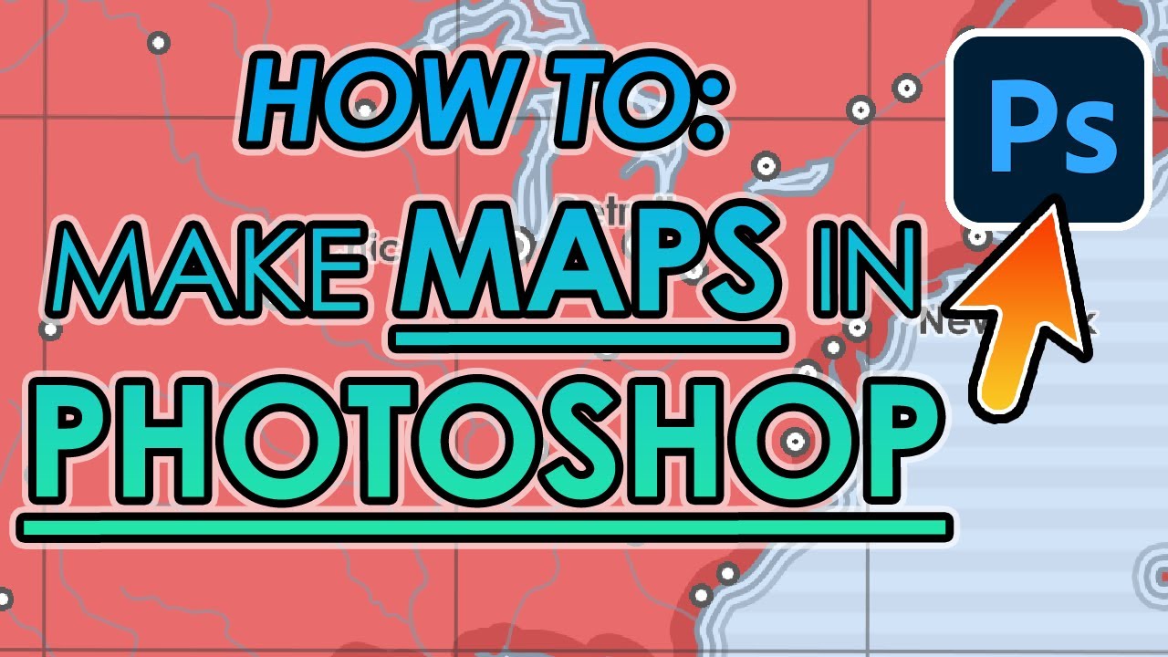 Making a Map in Photoshop: the Secret Tricks of the Cartography Clique (shh don't tell)