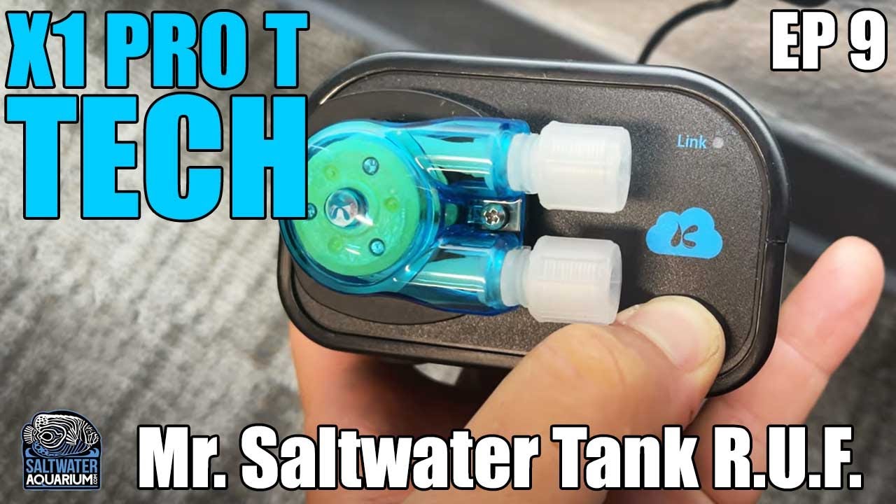 ОБЗОР Техническая сторона шагового насоса Kamoer X1 PRO T - Mr Saltwater Tank - R.U.F.