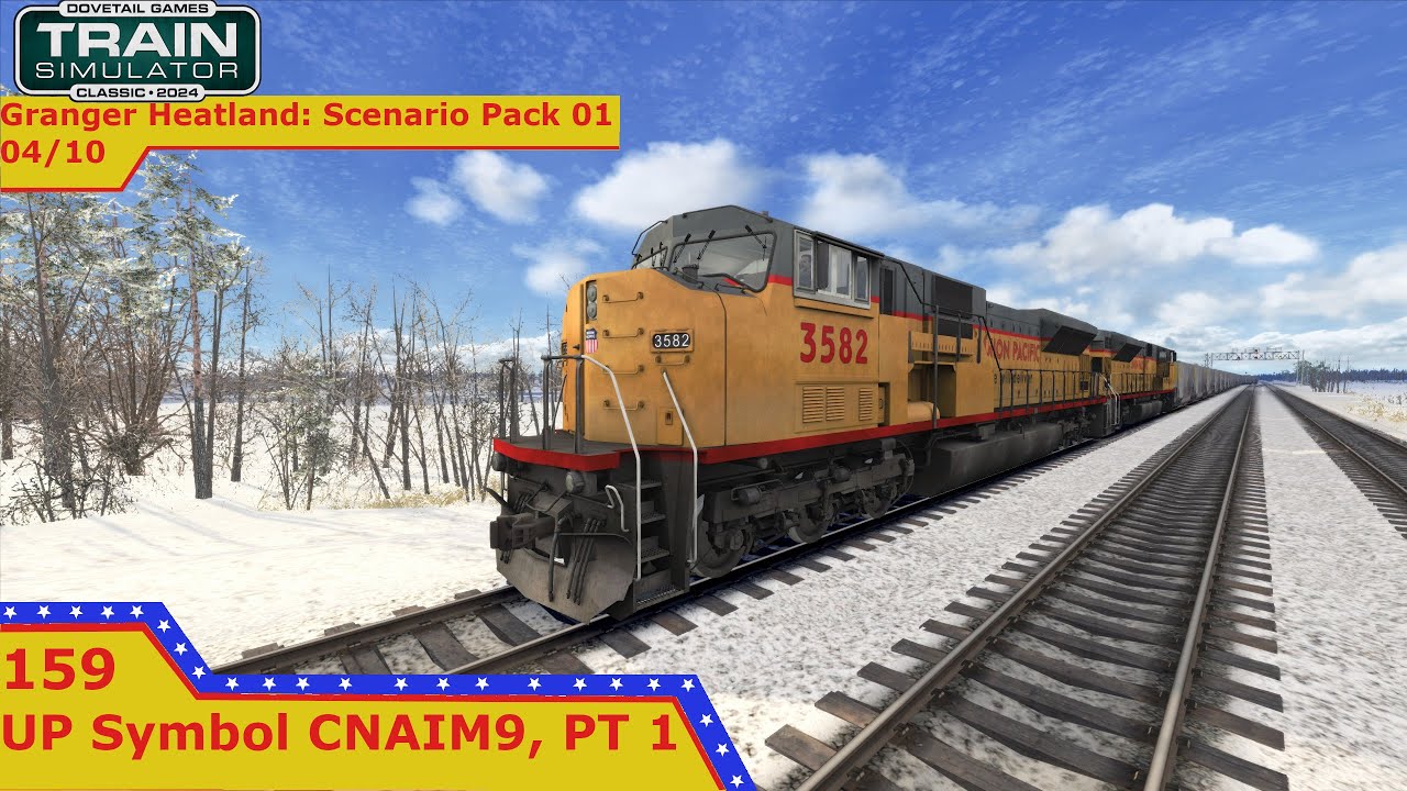 Granger Heatland. GH 1.04 UP Symbol CNAIM9, Pt.1 - EMD SD90MAC UP - Train Simulator Classic