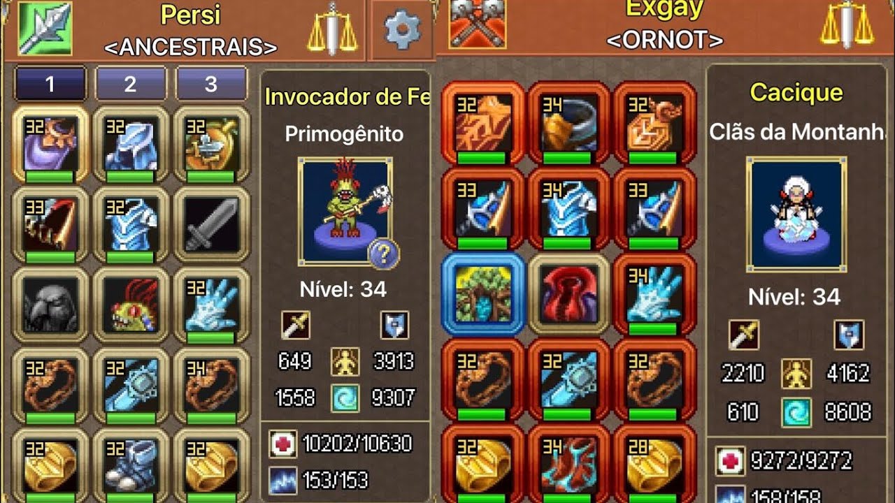 Invocador vs Cacique (Exgay) - PVP - Warspear