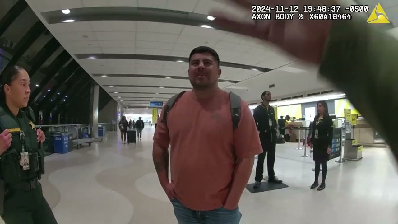 Он приехал в отпуск… и был оставлен в наручниках.