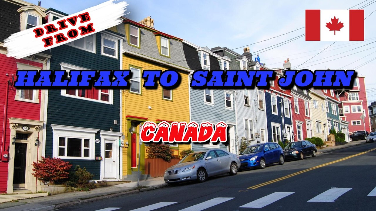 413. 🍁 Drive from Halifax to Saint John - Canada