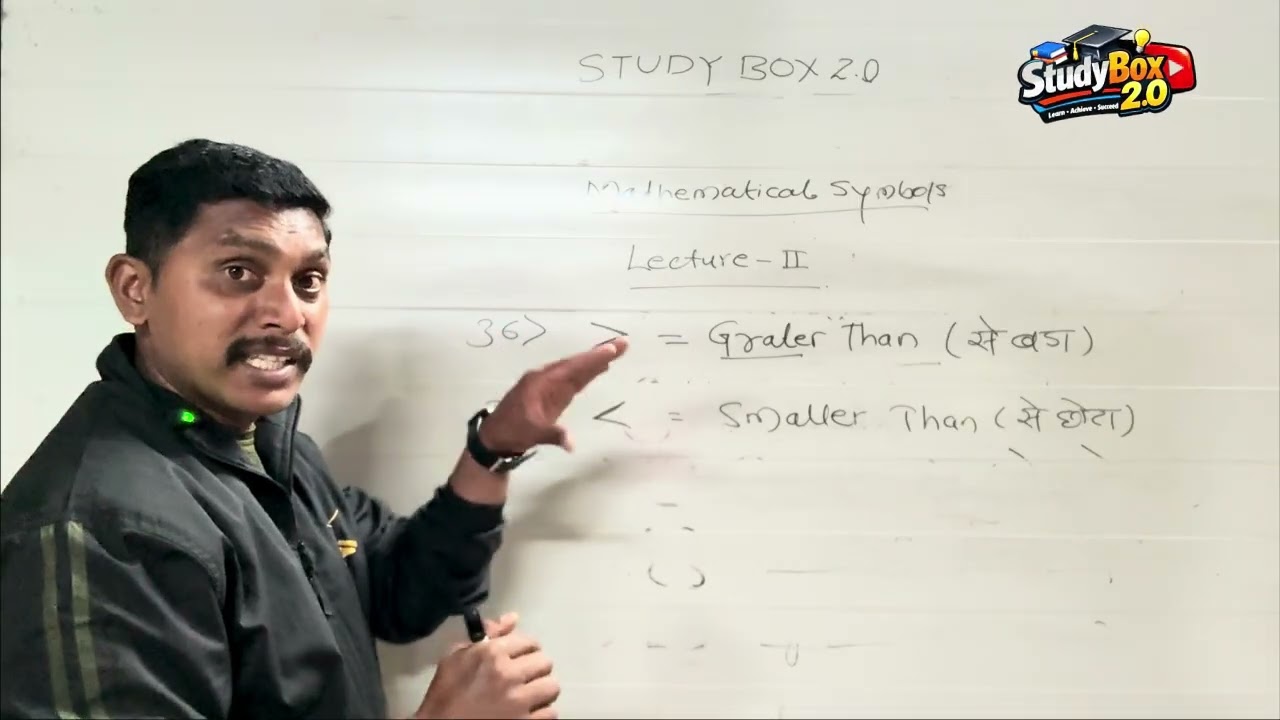 📚Mathematical Symbols Class-2nd#गणितीय चिन्ह क्लास 2nd#🫡📚🧑‍🎓