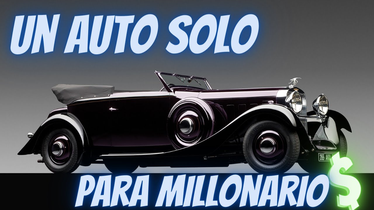 🤑AUTO PARA BILLONARIO💲: Hispano Suiza J12 ❗️❗️