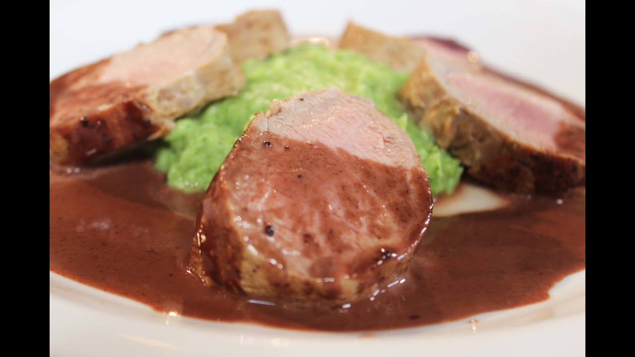 De Garde van Gert met Dominique Persoone - Varkenshaasje met mousse van broccoli
