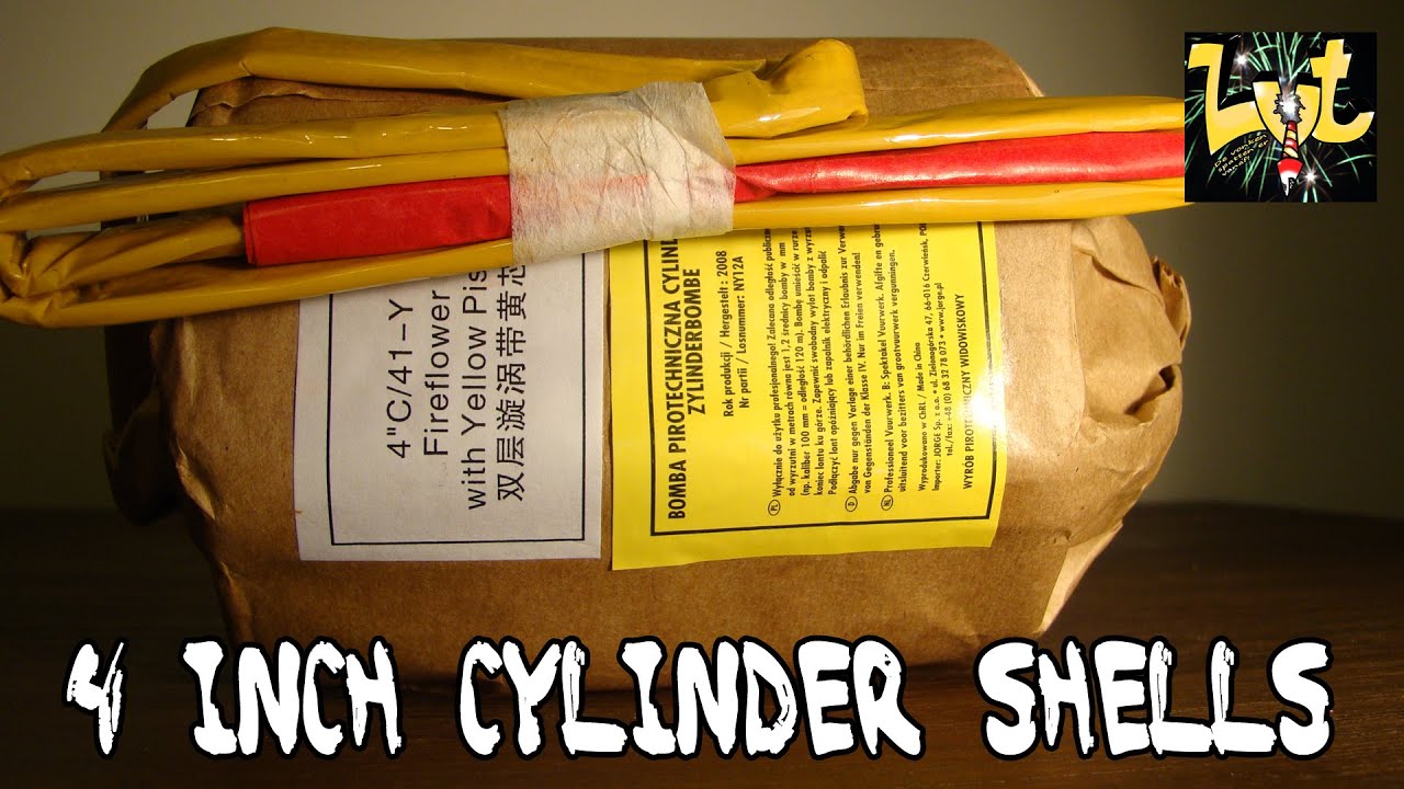 4 Inch Special Cylinder Shells Jorge Fireworks