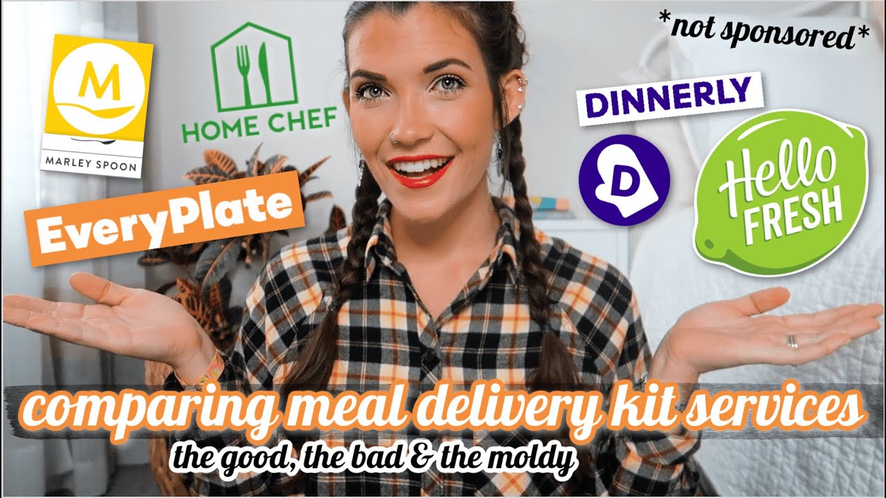 Сравнение сервисов Home Chef, Hello Fresh, EveryPlate, Dinnerly и Marley Spoon. *Честный отзыв, н...