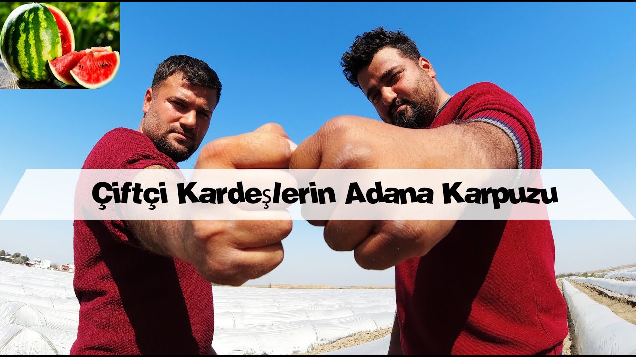Çiftçi Kardeşlerin Adana Karpuzu Yetiştiriciliği | Karataş| Kapı köyünde | HINTLI GEZGIN V07 Türkiye
