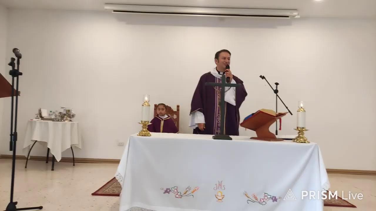 #SantaMisa💜
Lunes 2marzo.  Sem.II de Cuaresma. #prosariolaklera