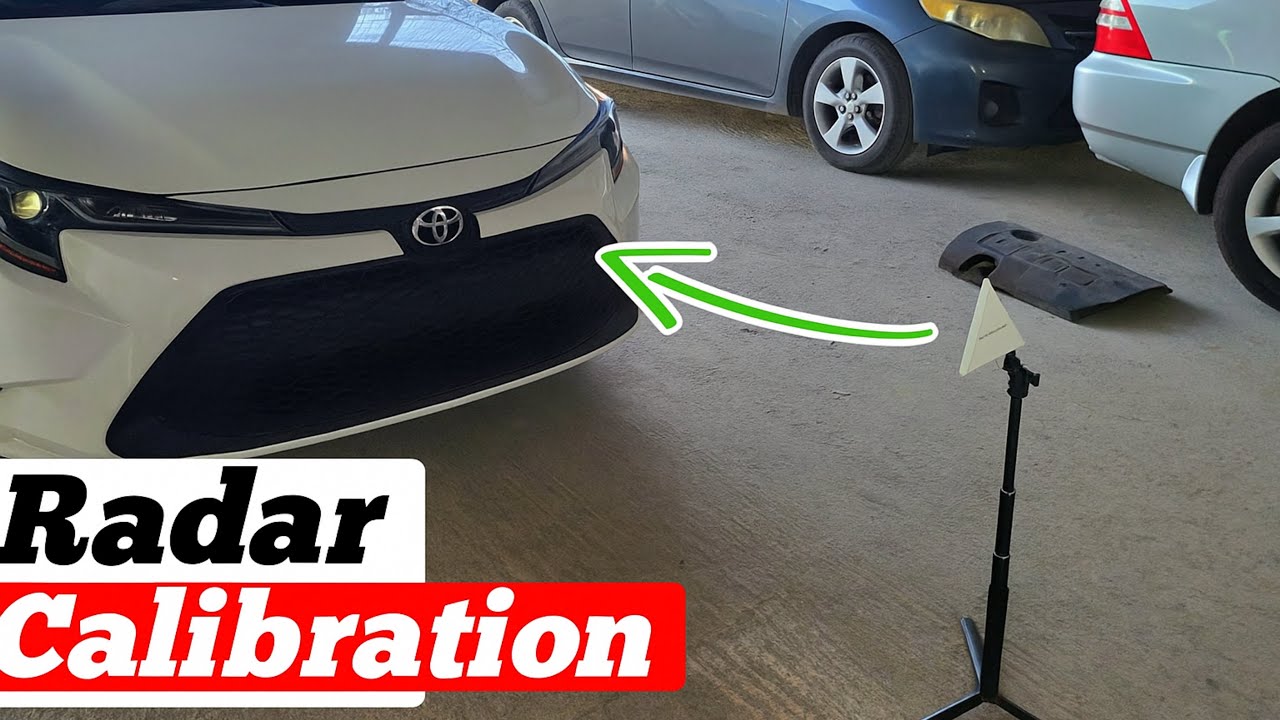 Radar Cruise Control Unavailable || Toyota Corolla Radar Calibration + Solution 💯
