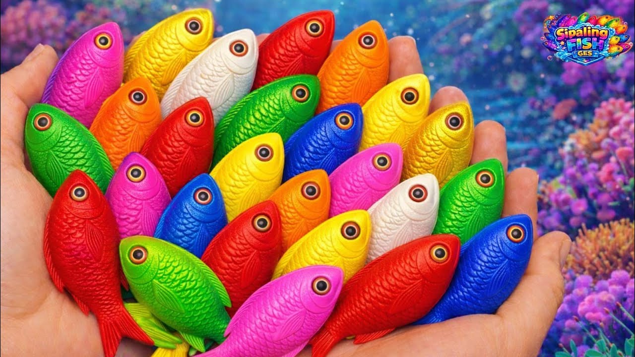 Catch beautiful aquarium fish in small pond baby turtle, eel, koi, pencil fish, cute fish, guppies 🐠