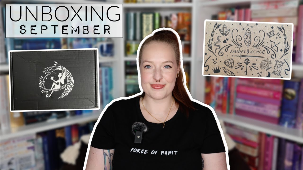 UNBOXING SEPTEMBER 2023 - Fairyloot YA & Zauberbüchse | reading with Maren