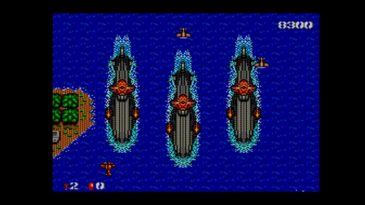 Bomber Raid   - Sega Master System Game Play