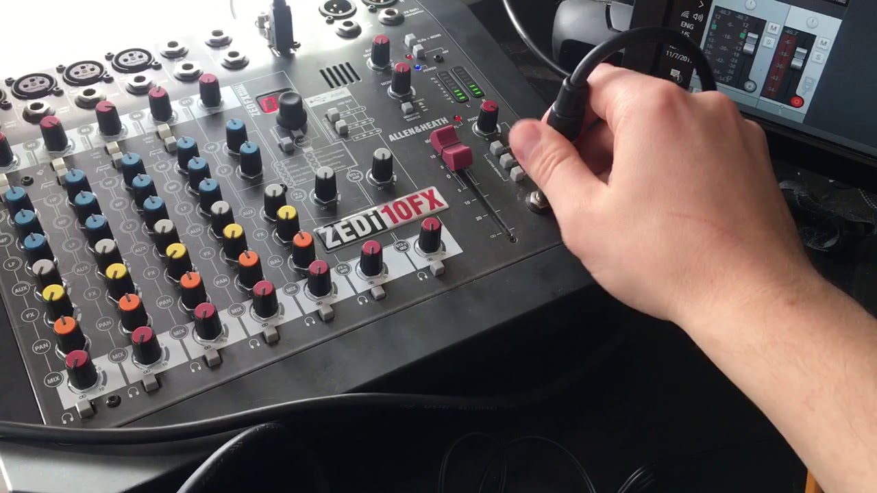 Zedi10fx records phone output