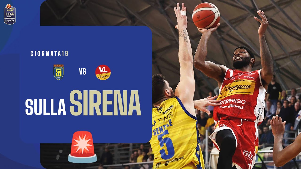 🚨 Sulla sirena: l'incredibile finale di Scafati 🆚 Pesaro