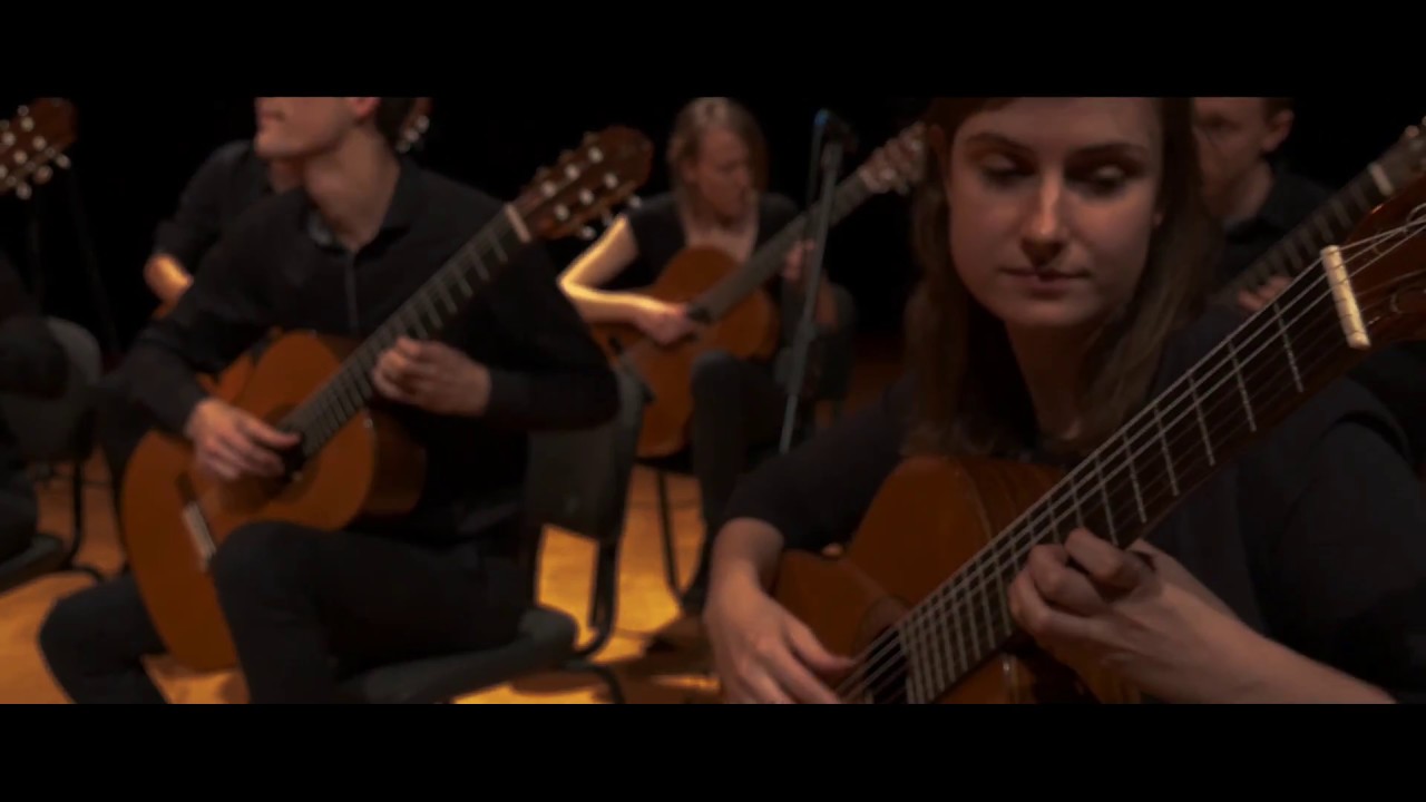 Milonga Pensar (G. Koele) - Studenten Gitaar Ensemble Nederland