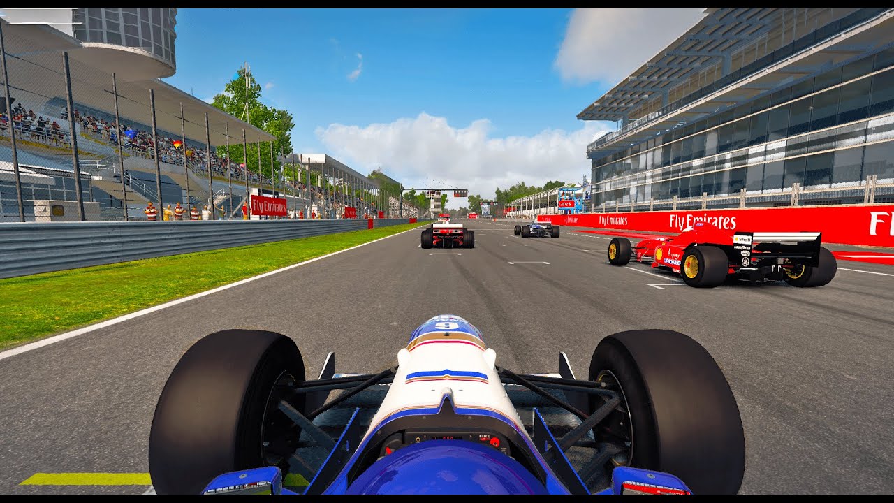 Jacques Villeneuve - Williams FW18 | Monza | Legend AI | F1 2013 Gameplay