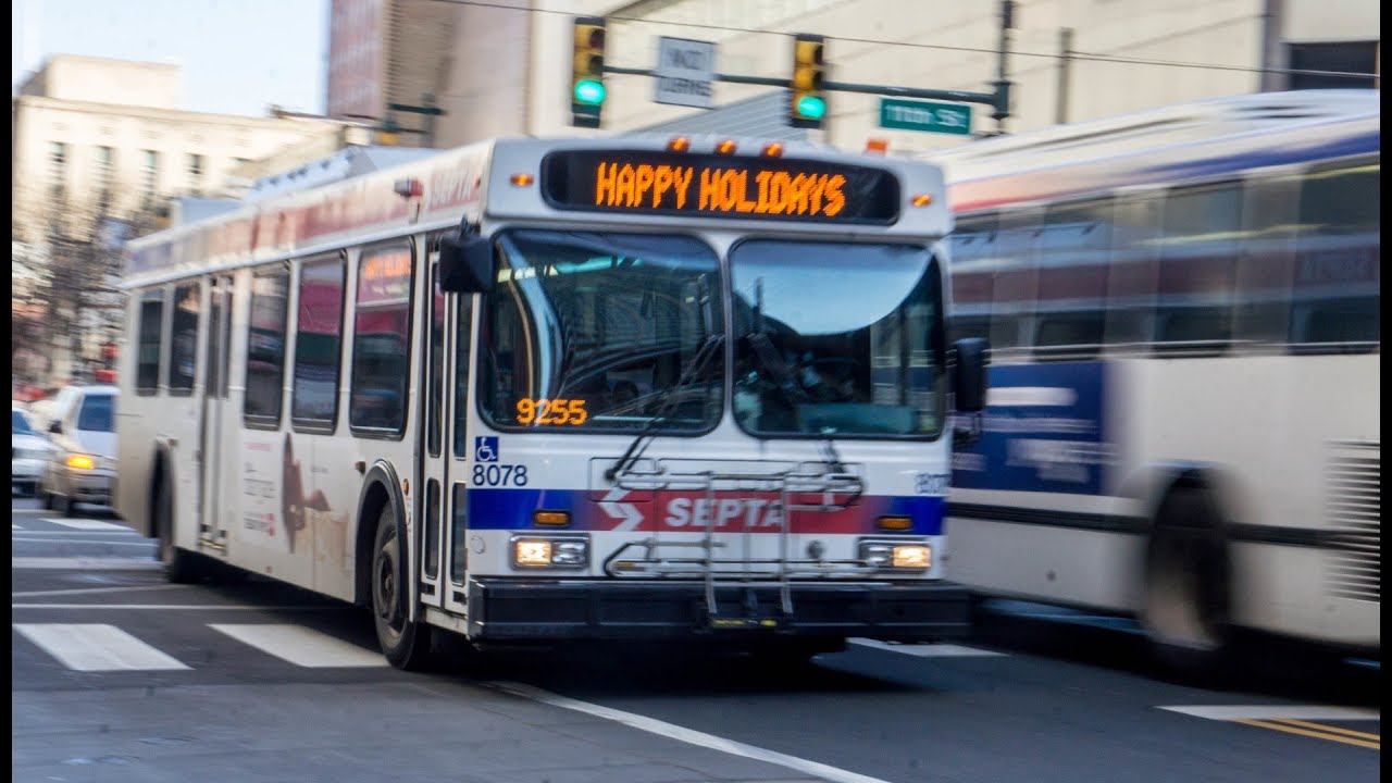 Philadelphia City Center Bus lanes