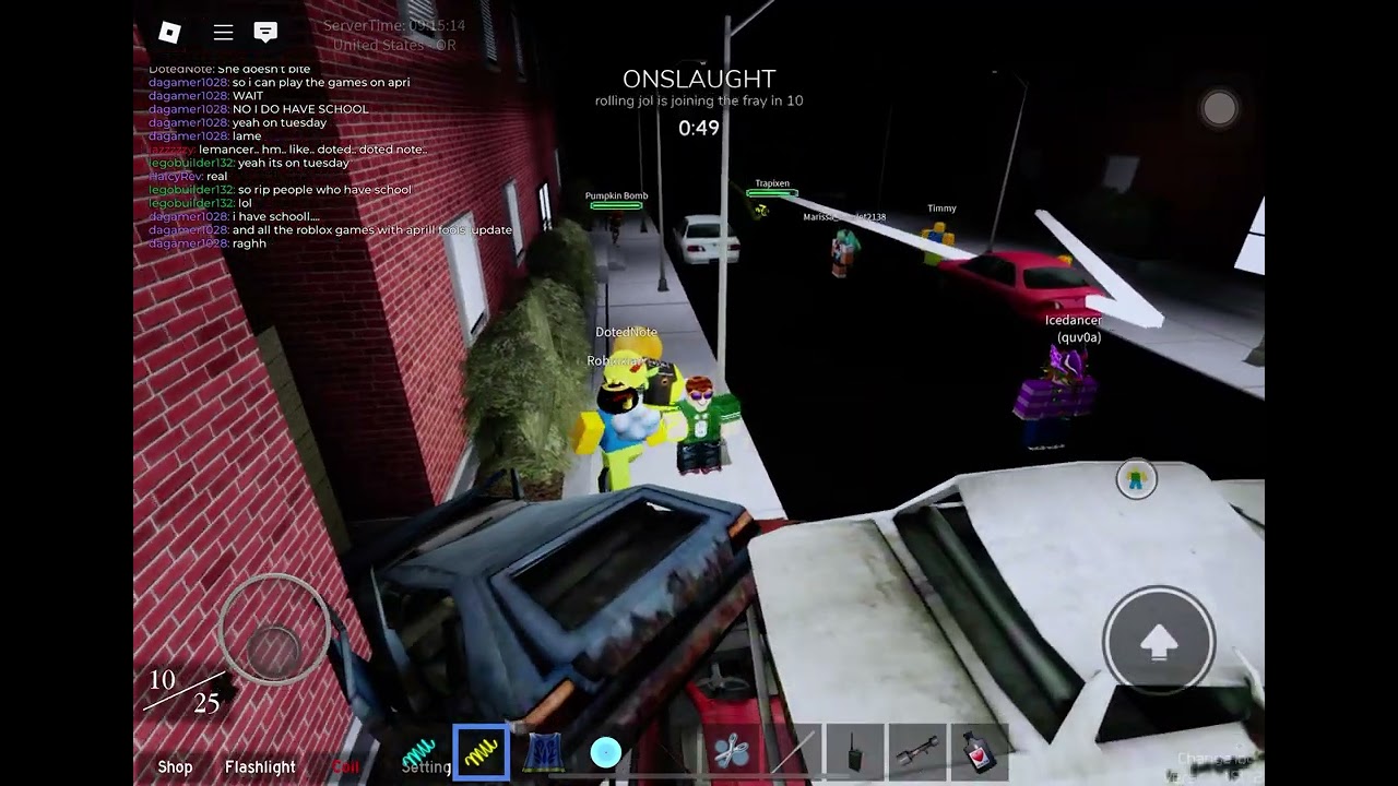 Midnight Horrors: Surviving an extremely hard onslaught on a small map 