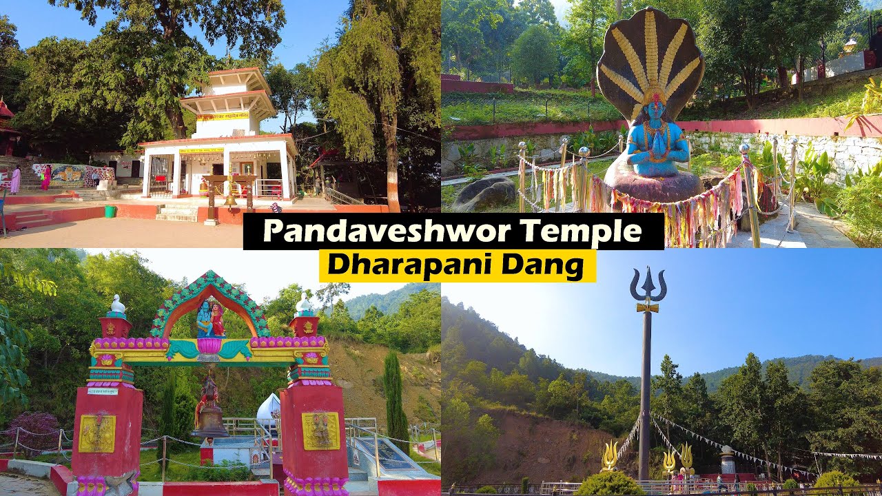 Pandaveshwor Mandir - The World’s Largest Trishul (Trident) Virtual Travelling  Dharapani Dang Nepal