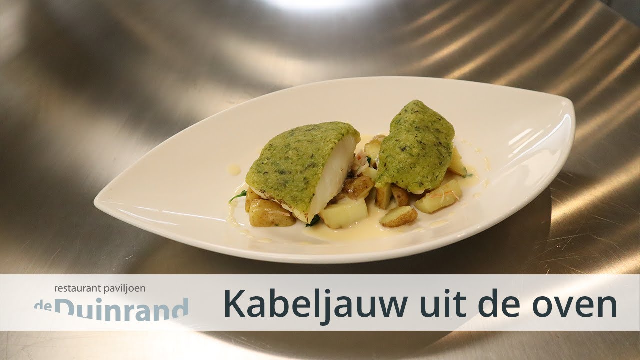 Kabeljauw uit de oven | Hoofdgerecht | Restaurant de Duinrand