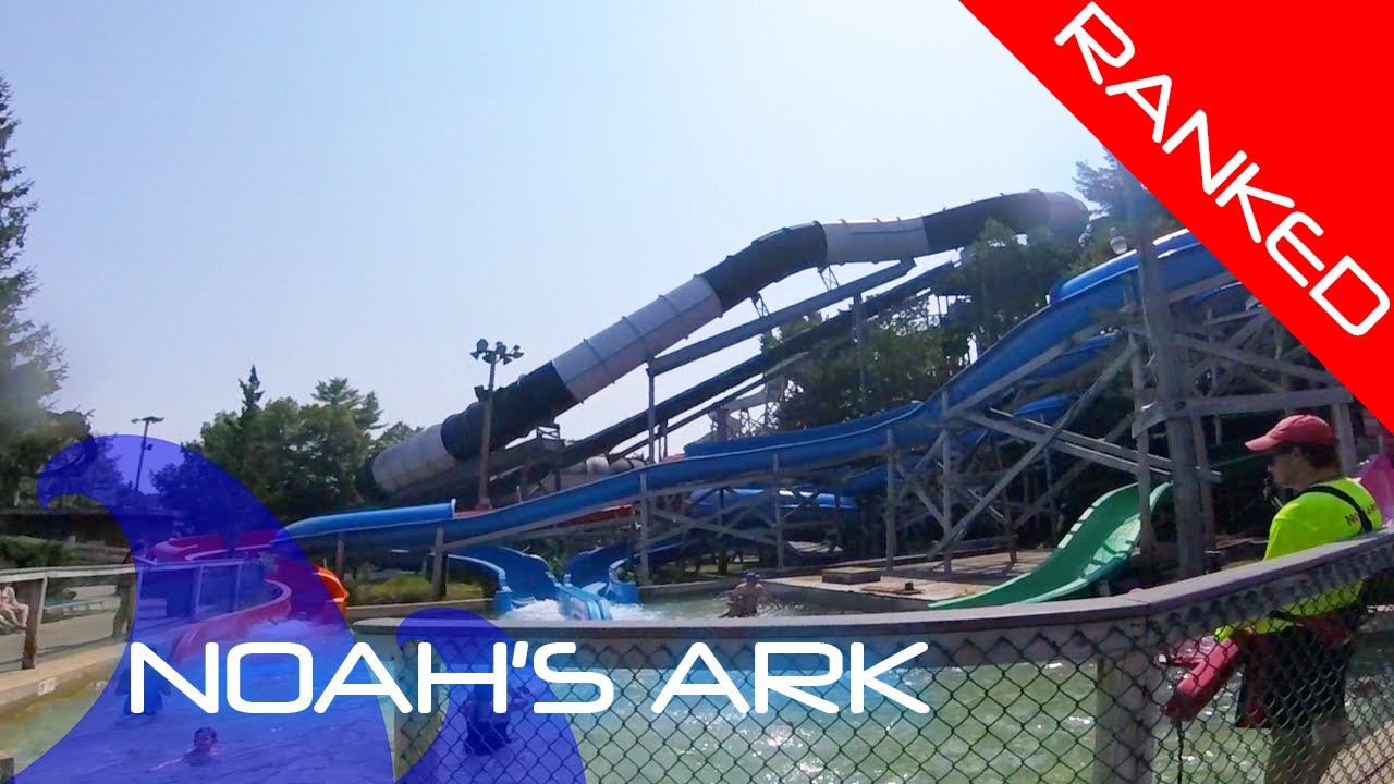 ALL WATERSLIDES at Noah's Ark Waterpark RANKED