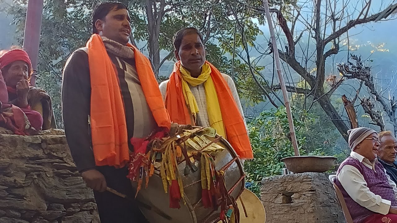 आज क्षेत्रपाल देवता ka मंडान