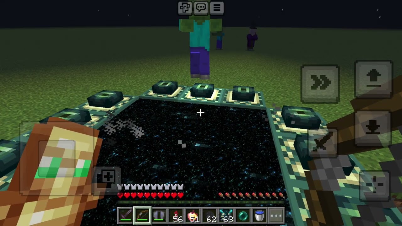 Hello bro Minecraft video 1 wardan vs2 wither ender dargan