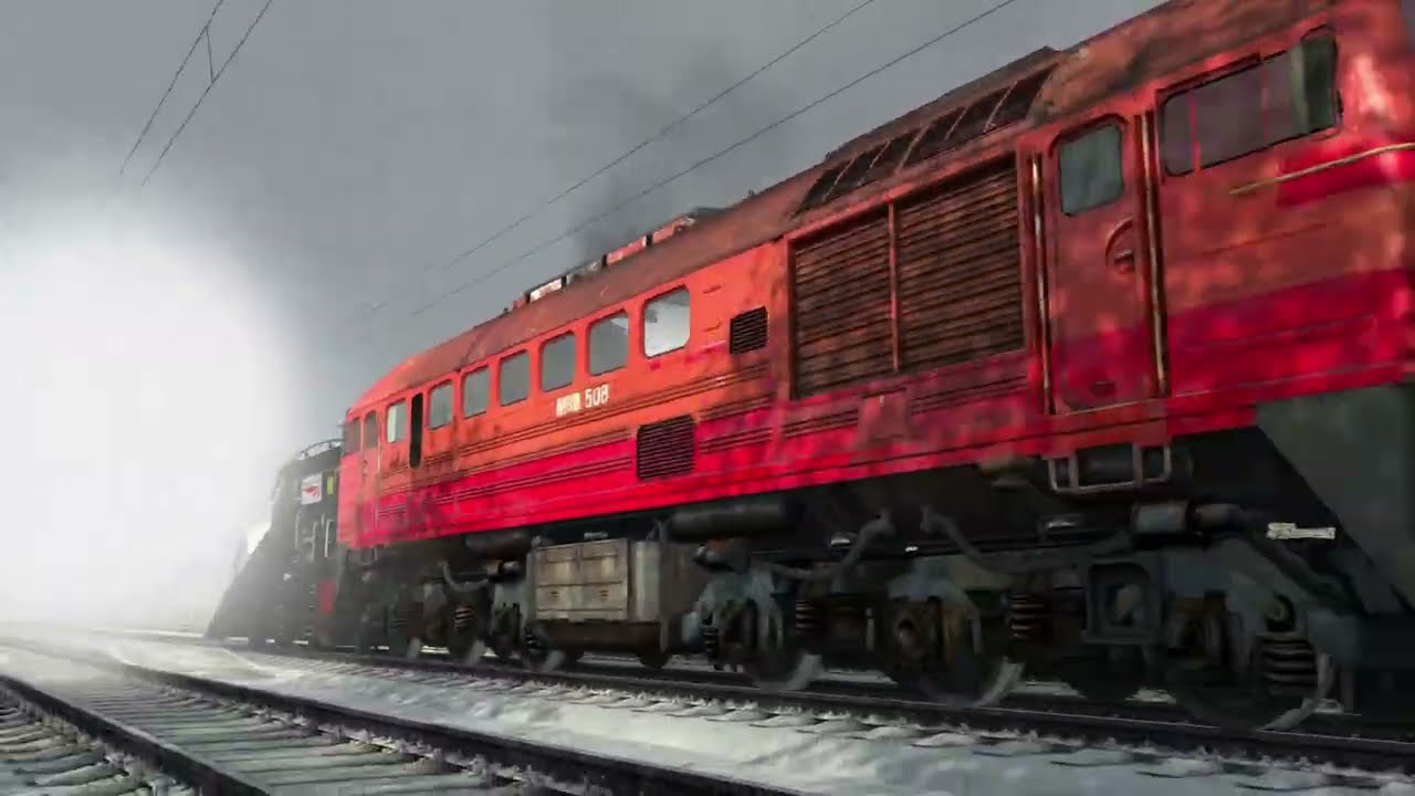 Big diesels. Deep snow. No explanation… ❄️| Train Simulator Classic