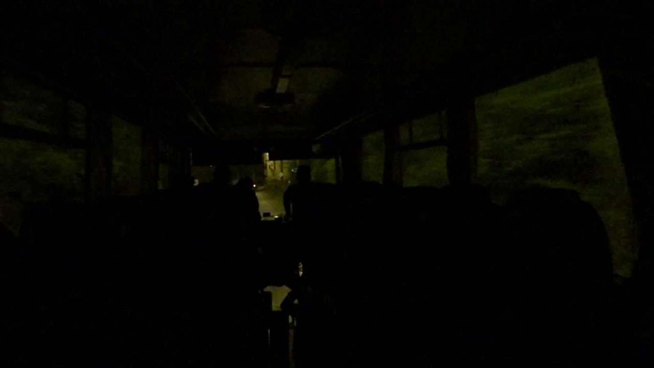 Jízda autobusem Karosa LC 735 - noc