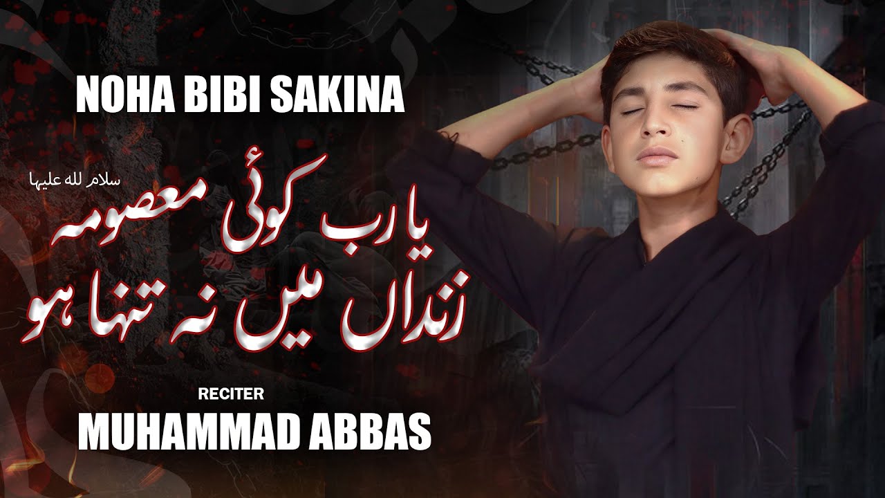Ya Rab Koi Masooma Zindan Main Na Tanha Ho - Noha Bibi Sakina sa 2025 - Muhammad Abbas