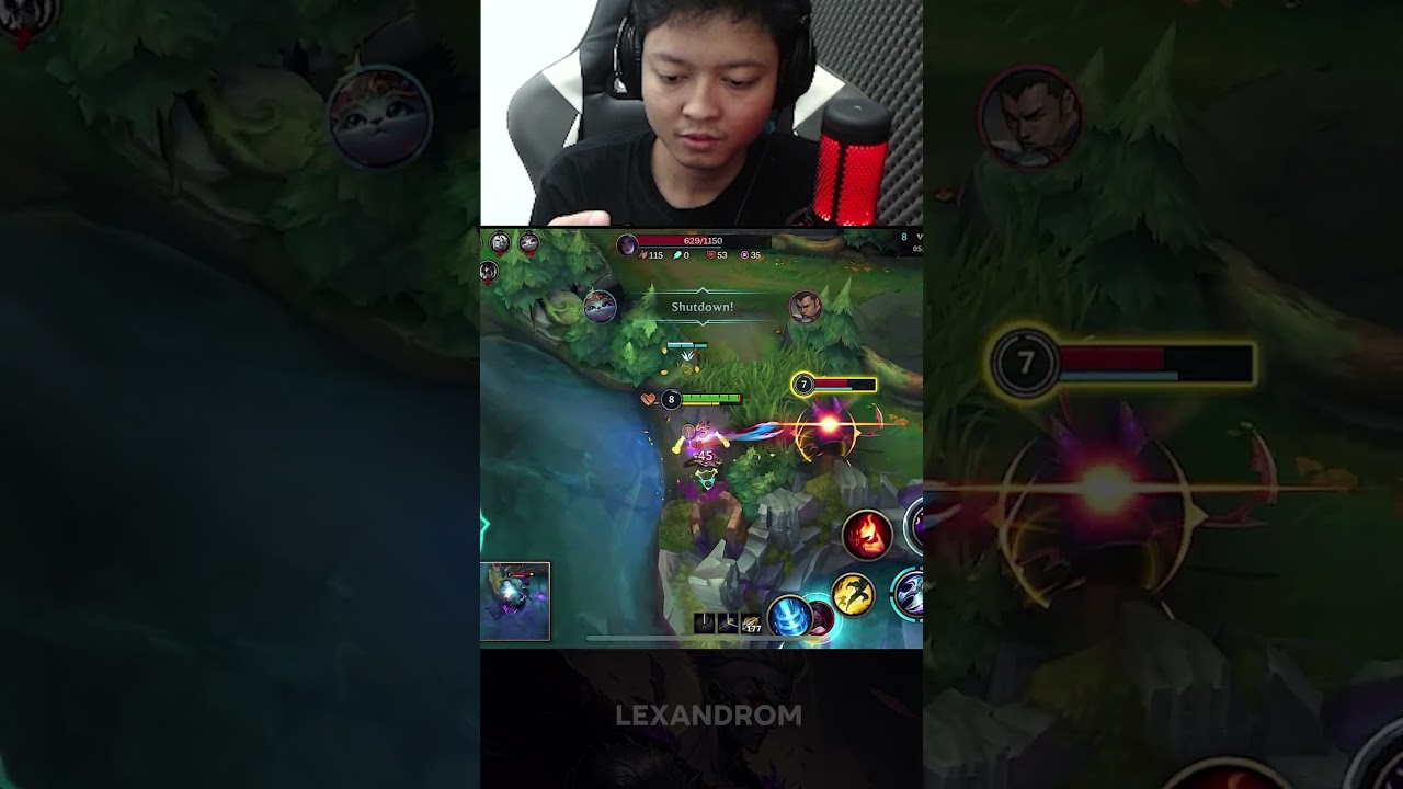 ZED Move #lexandrom #wildrift #shorts