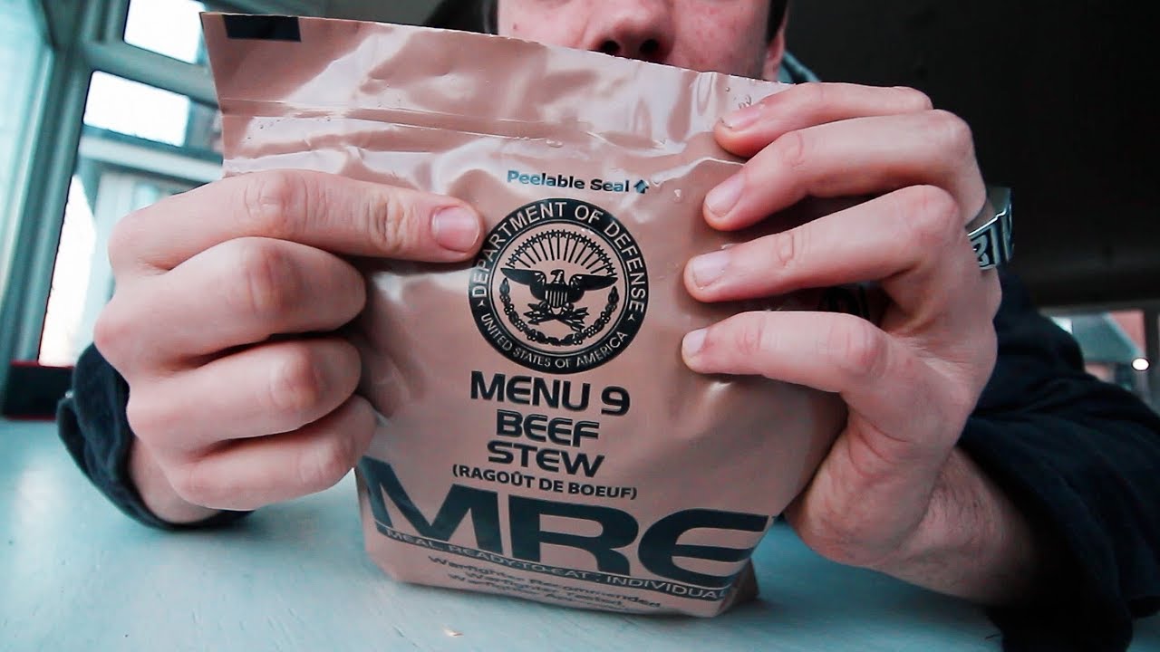 ASSAGGIO CIBO MILITARE AMERICANO!! - Assaggio strani cibi dal mondo