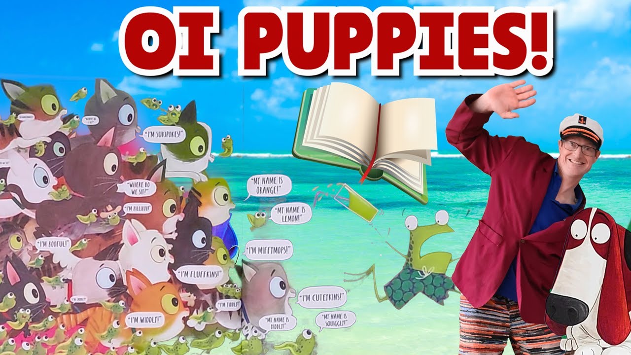 Oi Puppies - Animated Reading Books for Children and Toddlers