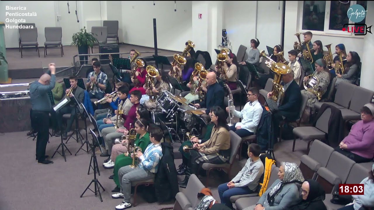 Domnul domnește &icirc;n ceruri - Fanfara Golgota / Brass Band Golgota