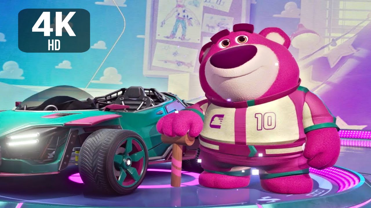 Lotso (Toy Story) Gameplay - Disney Speedstorm (No Commentary) 4K