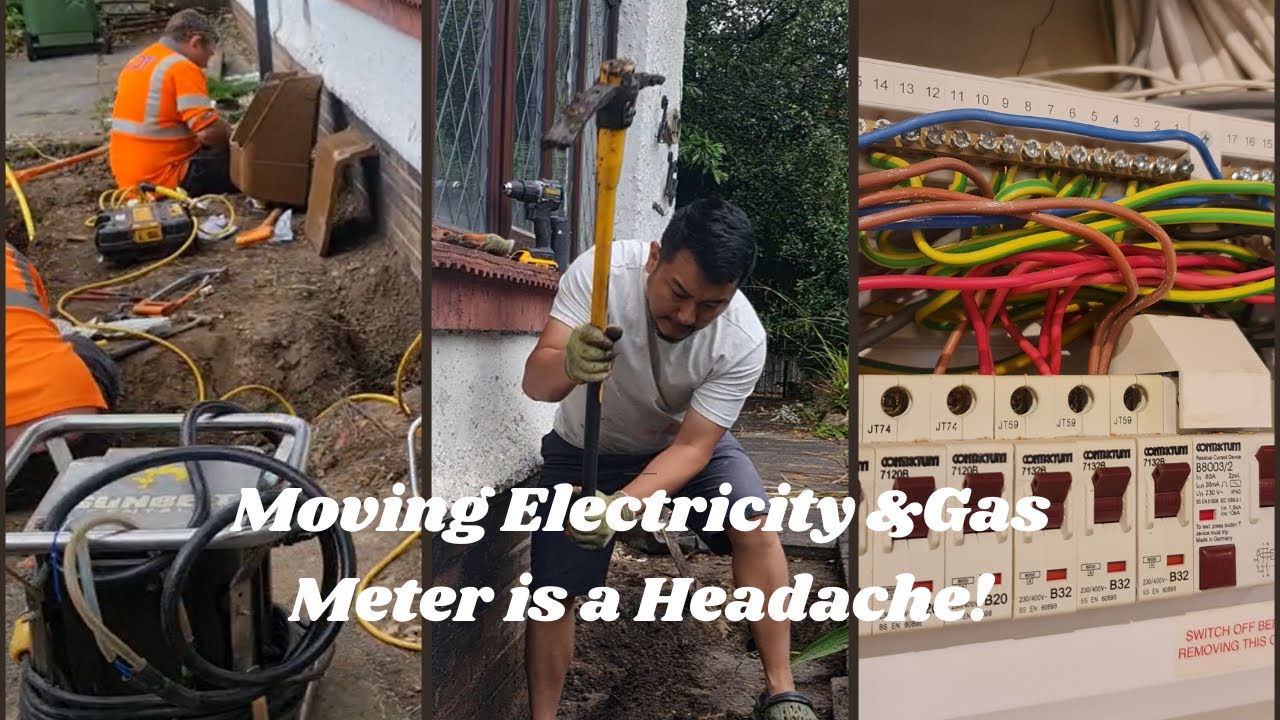 Moving Gas & Electricity Meter ITS A REAL HEADACHE!