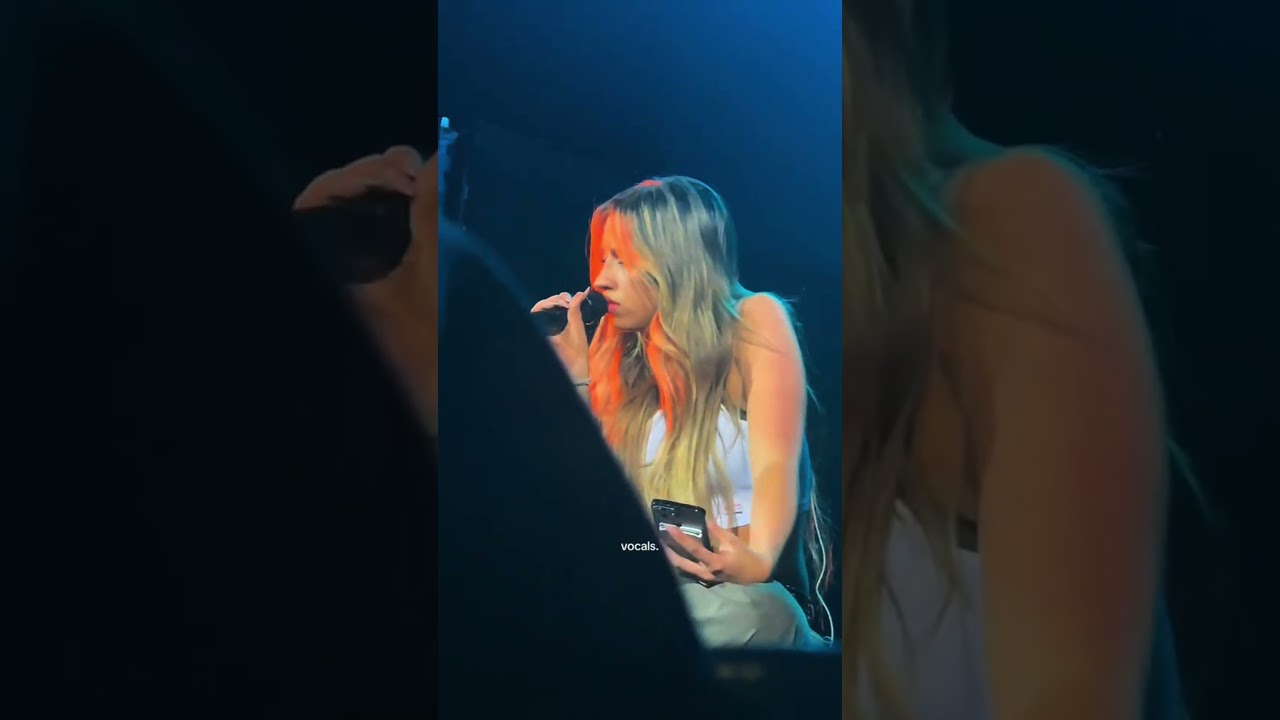 Tate McRae Live in Houston 2025 #shorts