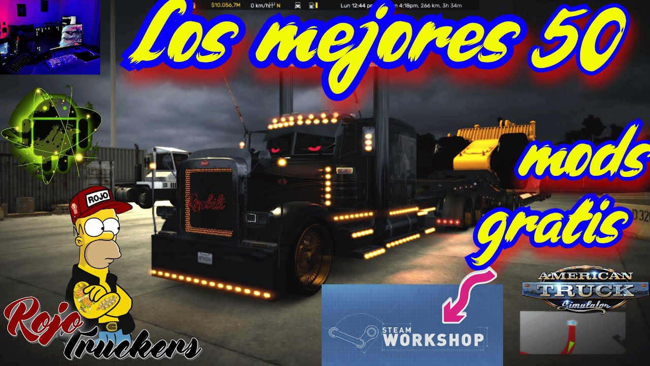 LOS MEJORES 50 MODS GRATIS DE LA WORSHOP PARA ANDROID Y PC EL ROJO TRUCKERS MEXICO