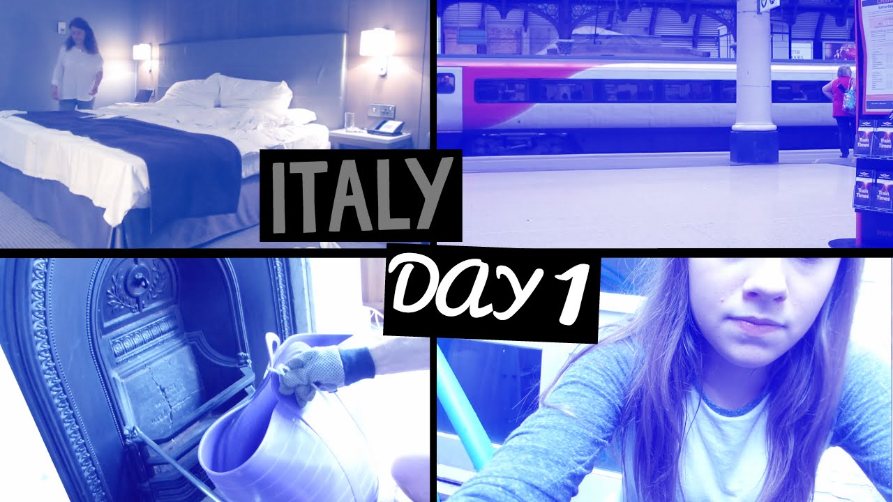 Business Class UPGRADE & Bird In The FIREPLACE | ITALY Day One