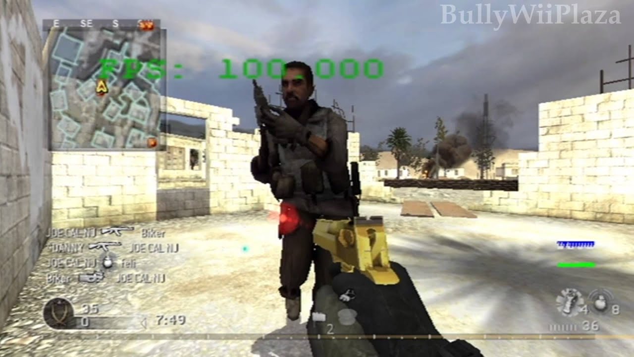 ~CoD MWR~ Trolling N00bz With God Mode