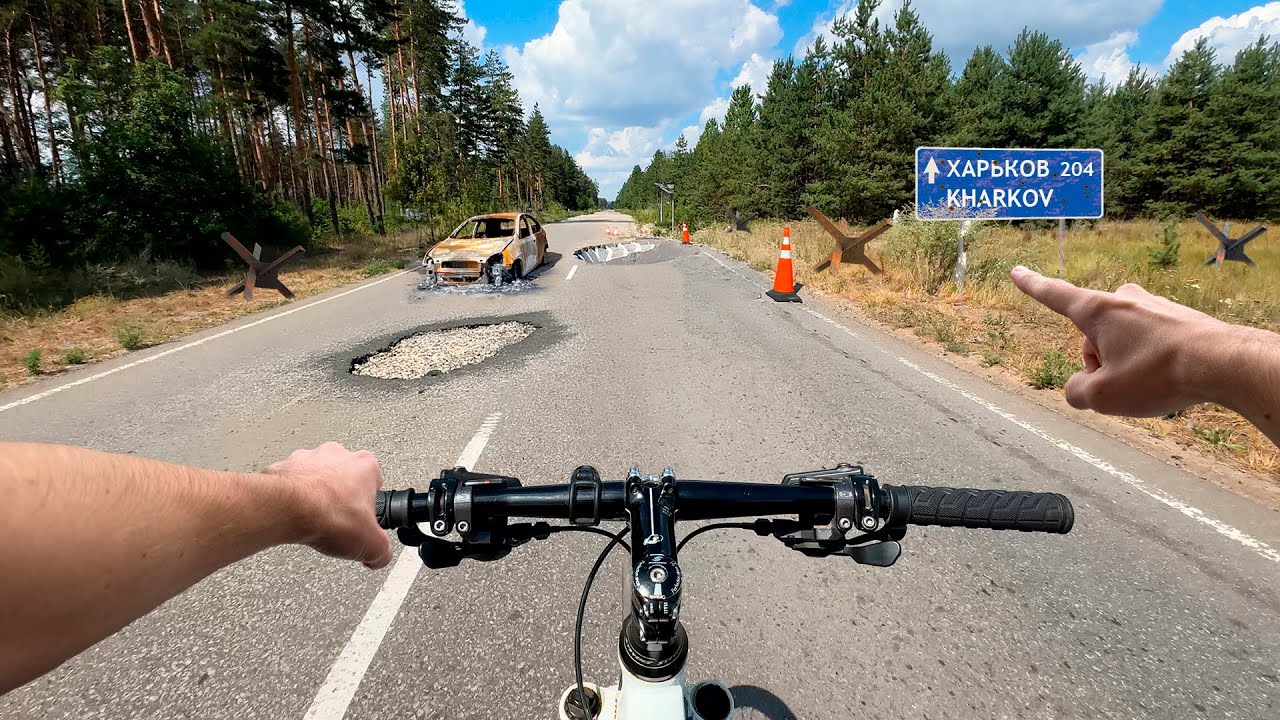 Из Донецкой области в Харьковскую на велосипедах!