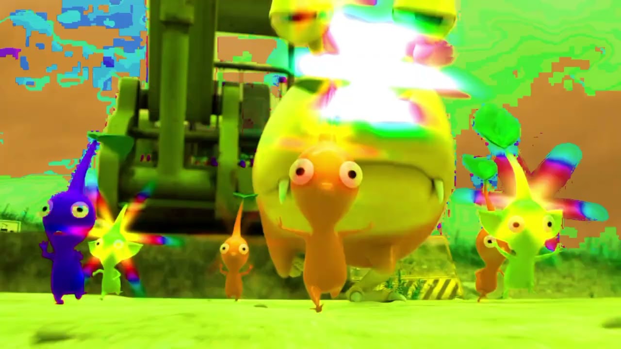 Catching Pikmin running Pikmin because eating the monsters crazy frog#inspired#privous
