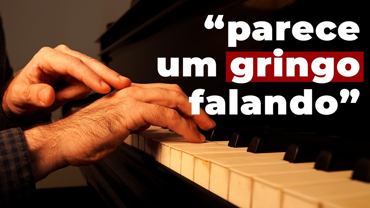 Seu piano está com sotaque