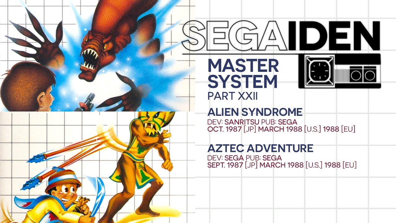 I admire its impurity: Alien Syndrome / Aztec Adventure | Segaiden #055
