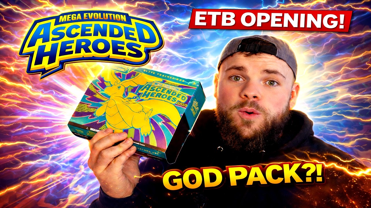 Ascended Heroes Elite Trainer Box Opening – GOD PACK?! 👀