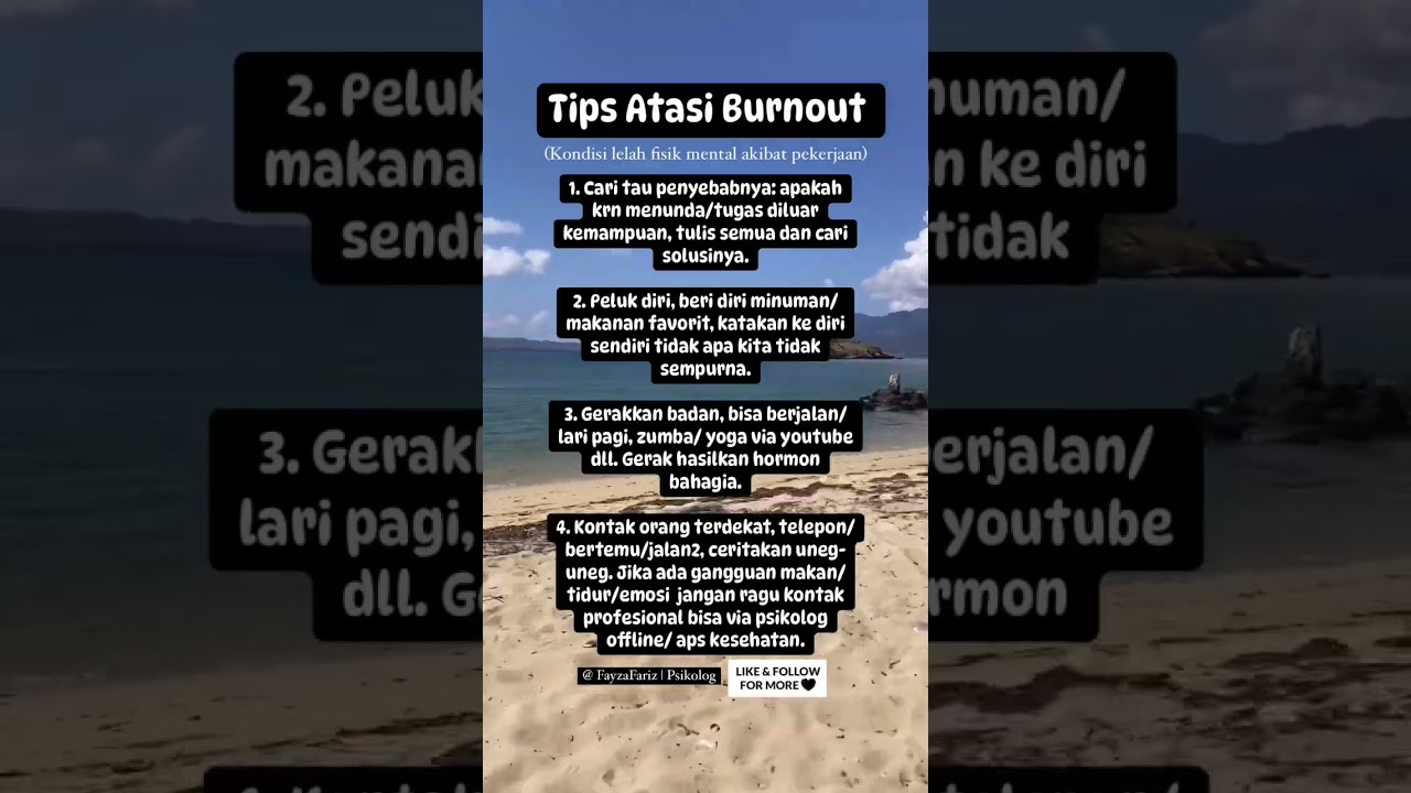 Tips atasi lelah mental #psikolog #quotes #psikologis #psikologi #motivasi #trikpsikologi #fyp #fy