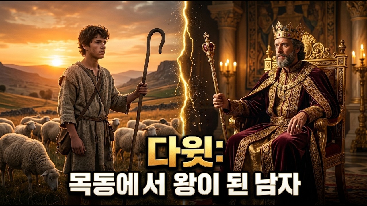 다윗의 인생 요약: 골리앗부터 나단의 직면까지